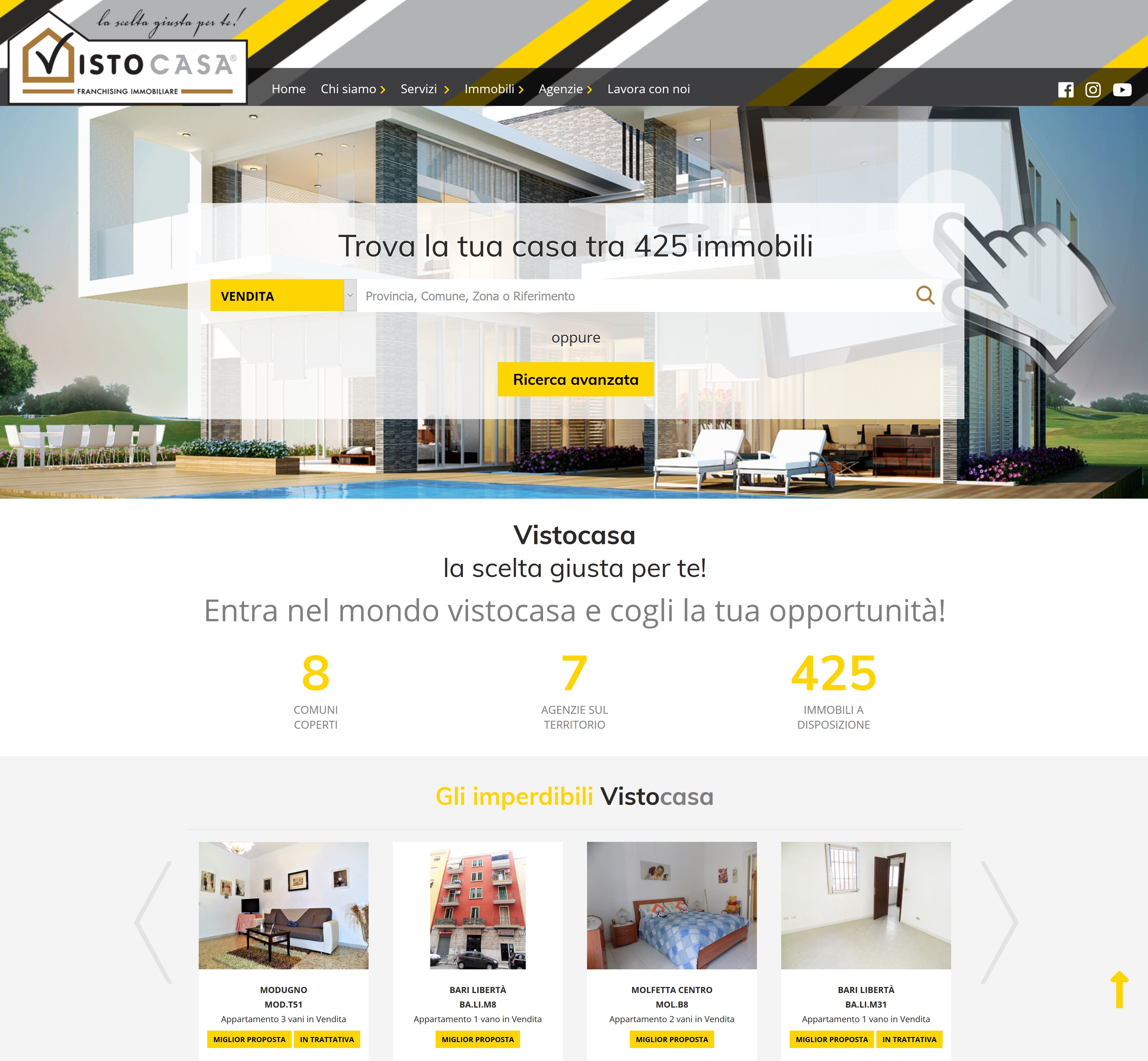 NUOVO SITO VISTOCASA